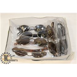 BOX OF SUNGLASSES NEW 7 PAIRS