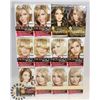 Image 1 : LOT OF ASSORTED LOREAL HAIR DYE