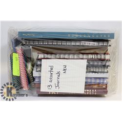 13 ASSORTED NEW JOURNALS