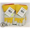 Image 1 : 2 PAIRS OF LINED WORK GLOVES