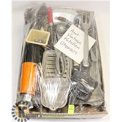 ASST VINTAGE KITCHEN UTENSILS