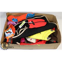 LOT OF ASSORTED DOGGY CLOTHING