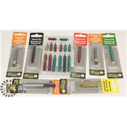 BUNDLE OF NEW DRIVER BITS / ASSORTED