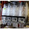 Image 1 : GROUP OF 4 COMMERCIAL GRADE BULKHEAD DISPENSERS