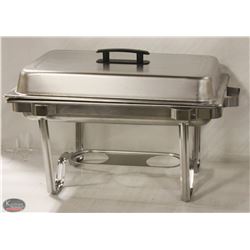 STAINLESS STEEL CHAFING DISH SET (MISSING WATER