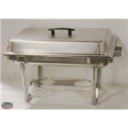 STAINLESS STEEL CHAFING DISH SET (MISSING WATER