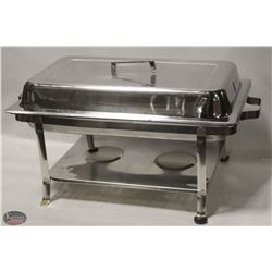 STAINLESS STEEL CHAFING DISH SET (MISSING WATER