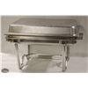Image 1 : STAINLESS STEEL CHAFING DISH SET W/ 2 LIDS