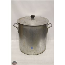 HEAVY DUTY 40 QT ALUMINUM STOCK POT W/ LID