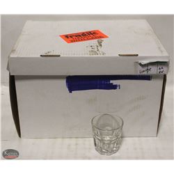 LOT OF 17 ROCK GLASSES