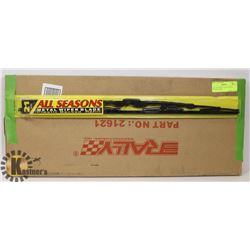LOT OF 6 NEW 21" ALL SEASON WIPER BLADES