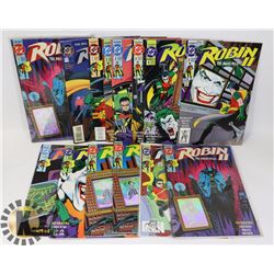 LOT OF 20 ROBIN COMICS.