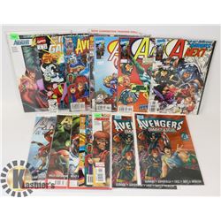 LOT OF 15 AVENGERS COMICS.