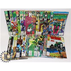 LOT OF 28 GREEN LANTERN COMICS.