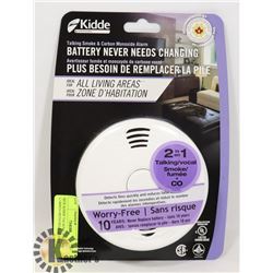 NEW KIDDE TALKING SMOKE & CARBON MONOXIDE ALARM