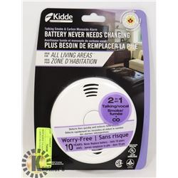 NEW KIDDE TALKING SMOKE & CARBON MONOXIDE ALARM