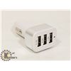 Image 1 : 3 PORT USB CAR CHARGER.