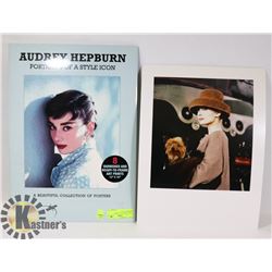 COLLECTION OF 8 AUDREY HEPBURN 12"x16"