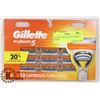 Image 1 : LOT OF 12 NEW GILLETTE FUSION 5 BLADES