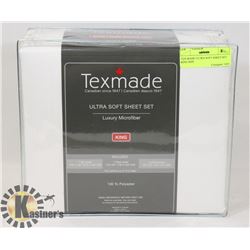 TEX MADE ULTRA SOFT SHEET SET KING SIZE