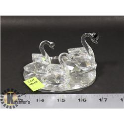 CRYSTAL SWAN DISPLAY