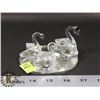 Image 1 : CRYSTAL SWAN DISPLAY