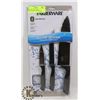 Image 1 : NEW 3PC KNIFE ARMOR FARBERWARE CHEF KNIFE SET