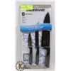 Image 1 : NEW 3PC KNIFE ARMOR FARBERWARE CHEF KNIFE SET