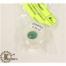 3.30 CARATS GREEN EMERALD GEMSTONE