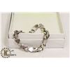 Image 1 : MADE IN ITALY .925 SILVER BRACELET