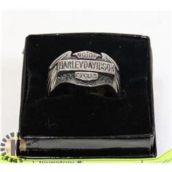 HARLEY DAVIDSON MOTOR CYCLE SZ 11 STAINLESS STEEL