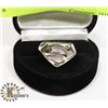 Image 1 : STAINLESS STEEL SZ 5 SUPERMAN RING