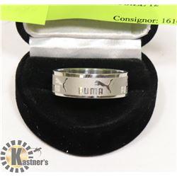 STAINLESS STEEL PUMA SIZE 12 RING