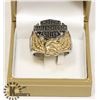 Image 1 : SILVER TONE GOLD EAGLE HARLEY DAVIDSON SZ 13 RING