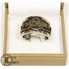 Image 1 : HARLEY DAVIDSON RING SILVER/GOLD WRITING SZ 11
