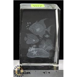 CRYSTAL SEA FISH & CORAL HOLOGRAM