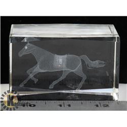 CRYSTAL HORSE HOLOGRAM