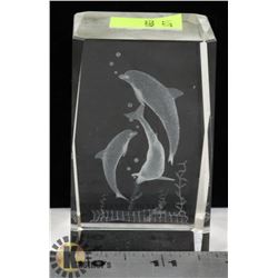 CRYSTAL DOLPHINS HOLOGRAM