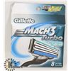 Image 1 : GILLETTE MACH 3 TURBO- 8 CARTRIDGE PACK