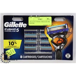 GILLETTE FUSION 5 PROGLIDE 8PK RAZORS