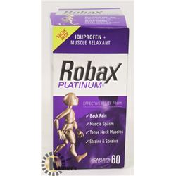 ROBAX PLATINUM 60 CAPLETS IBUPROFEN & MUSCLE