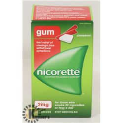 NICORETTE GUM 105 PIECES 2MG CINNAMON