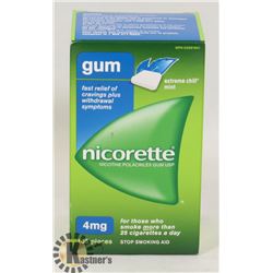 NICORETTE GUM 105 PIECES 4MG EXTREME CHILL MINT