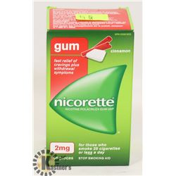 NICORETTE GUM 105 PIECES 2MG CINNAMON