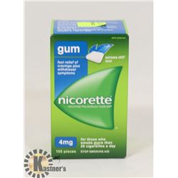 NICORETTE GUM 150 PIECES 4MG EXTREME CHILL MINT