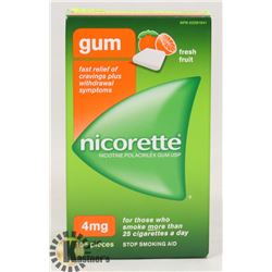 NICORETTE GUM 105 PIECES 4MG FRESH FRUIT