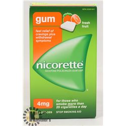 NICORETTE GUM 105 PIECES 4MG FRESH FRUIT