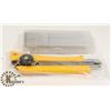 Image 1 : NEW BOX CUTTER/OLFA KNIFE WITH 50 PK 18 MM BLADES