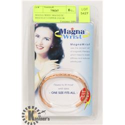 MAGNA WRIST MAGNETIC BRACELET-COPPER COLOR