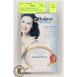 MAGNA WRIST MAGNETIC BRACELET-GOLD COLOR SILVER